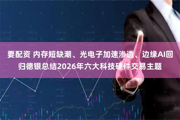 要配资 内存短缺潮、光电子加速渗透、边缘AI回归德银总结2026年六大科技硬件交易主题